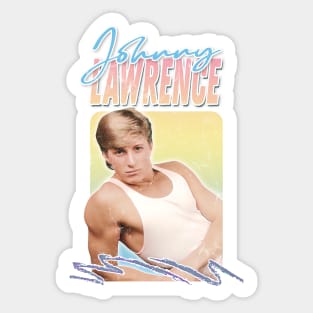 Johnny Lawrence / 80s Retro Style Fan Design Sticker